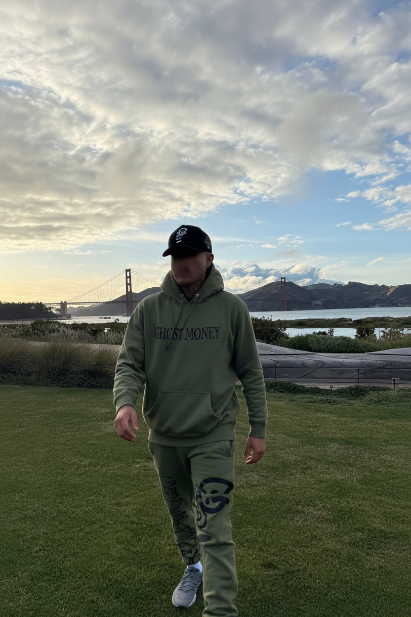 Ghost Money SweatPants Fleece